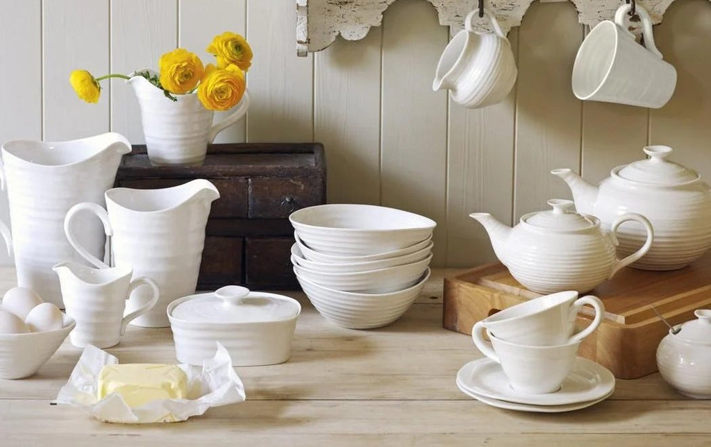 SOPHIE CONRAN Portmeirion Crémier / Pot à Lait GUI BLANC