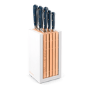 Wüsthof Classic Wild Blueberry 8pcs. Designer White Knife Block Set