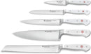 Wüsthof Classic White 6pcs. Designer Knife Block Set (Santoku Version)