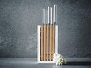 Wüsthof Classic White 6pcs. Designer Knife Block Set (Santoku Version)