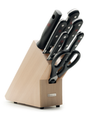 Wüsthof Classic 8pcs. Natural Beech Knife Block Set