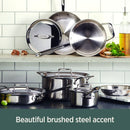 All-Clad d5 Polished Stainless 10-Piece Set