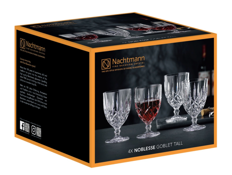 Nachtmann Noblesse Goblet Tall Set of 4