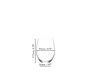 Riedel The O Wine Tumbler Cabernet / Merlot Set of 2