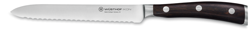 Wüsthof Ikon 5" Serrated Utility Knife - 4926