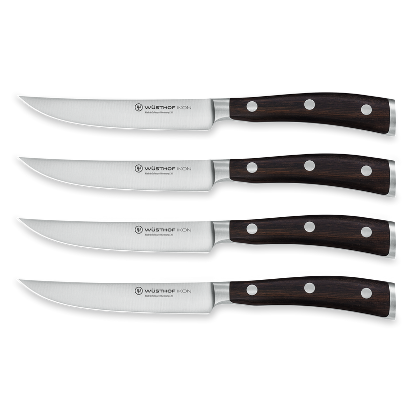 Wüsthof Ikon 4-pcs. Steak Knife Set