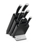 Wüsthof Classic Ikon 7 pcs. Knife Block Set - Black Block