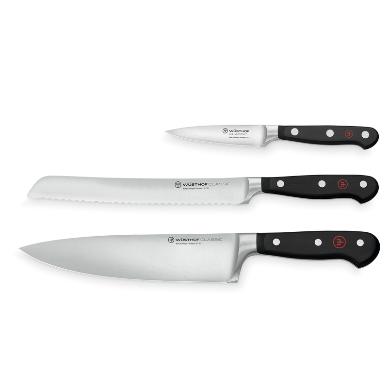 Wüsthof Classic 3pcs. Essential Knife Set
