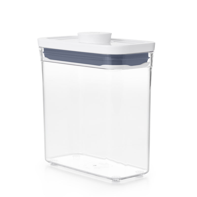 OXO POP 2.0 Slim Rectangle Short Container 1.1L
