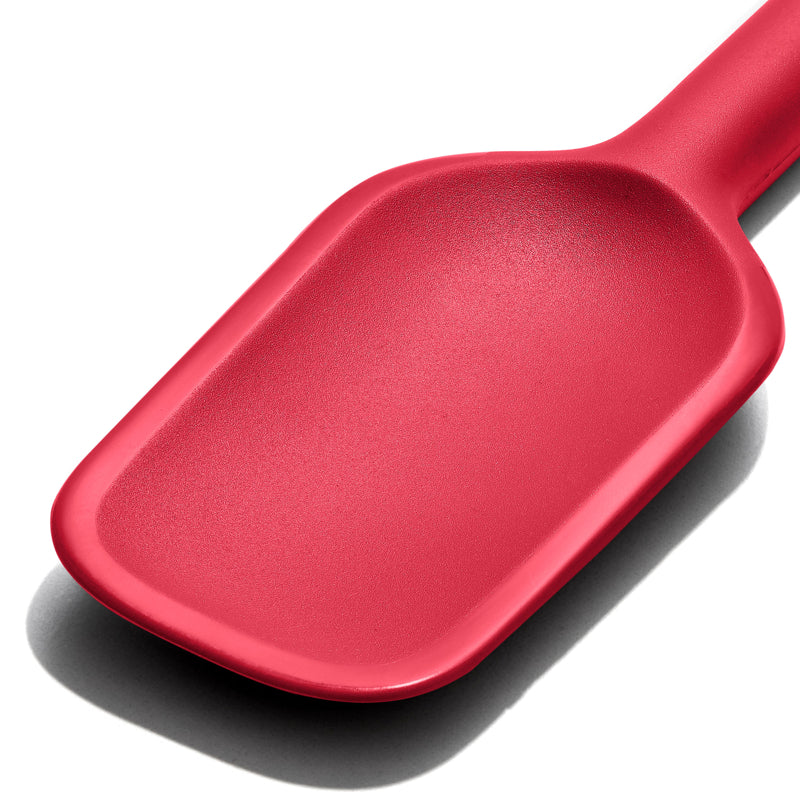OXO Silicone Spoon Spatula Jam Red