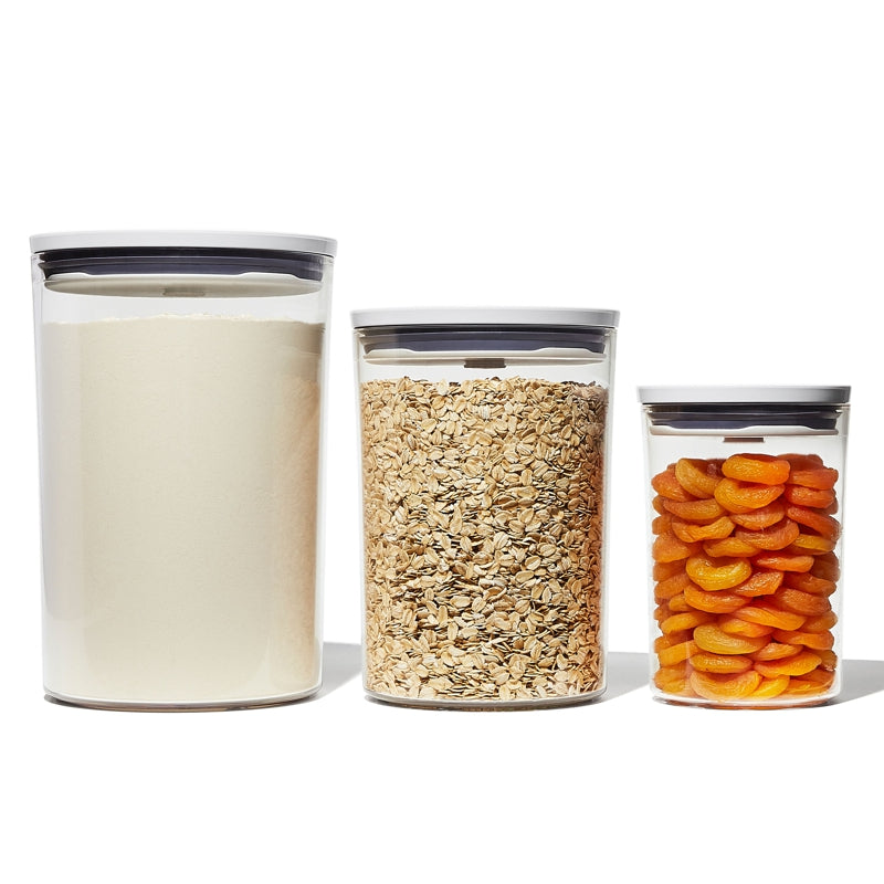 OXO POP 2.0 Set of 3 Round Containers