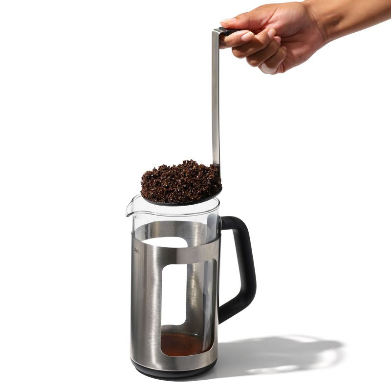 OXO BREW 8-cup French Press with GroundsLifter
