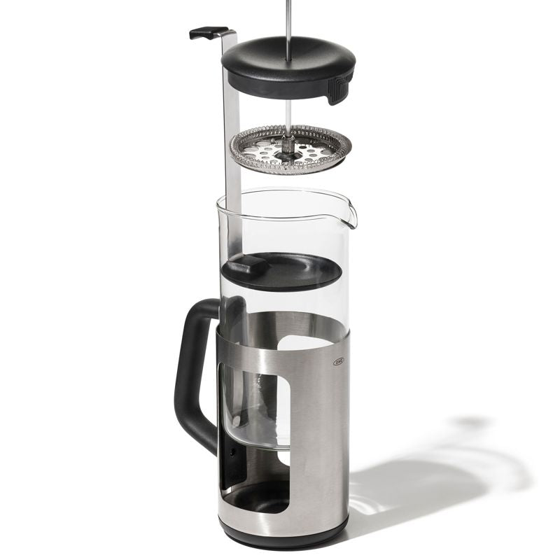 OXO BREW 8-cup French Press with GroundsLifter