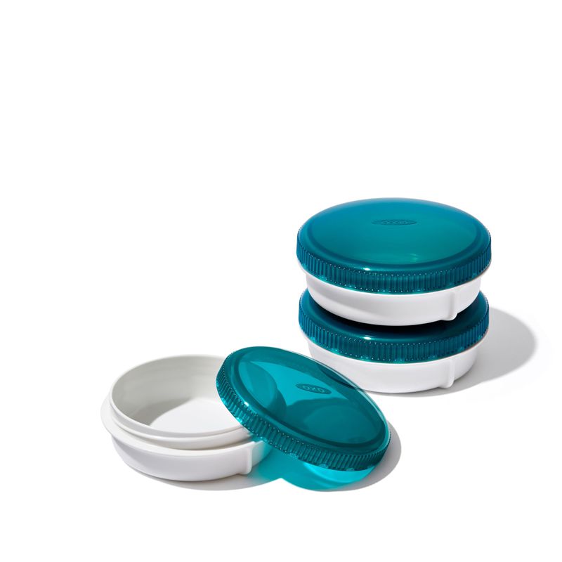 OXO PREP&GO S/3 CONDIMENT JARS