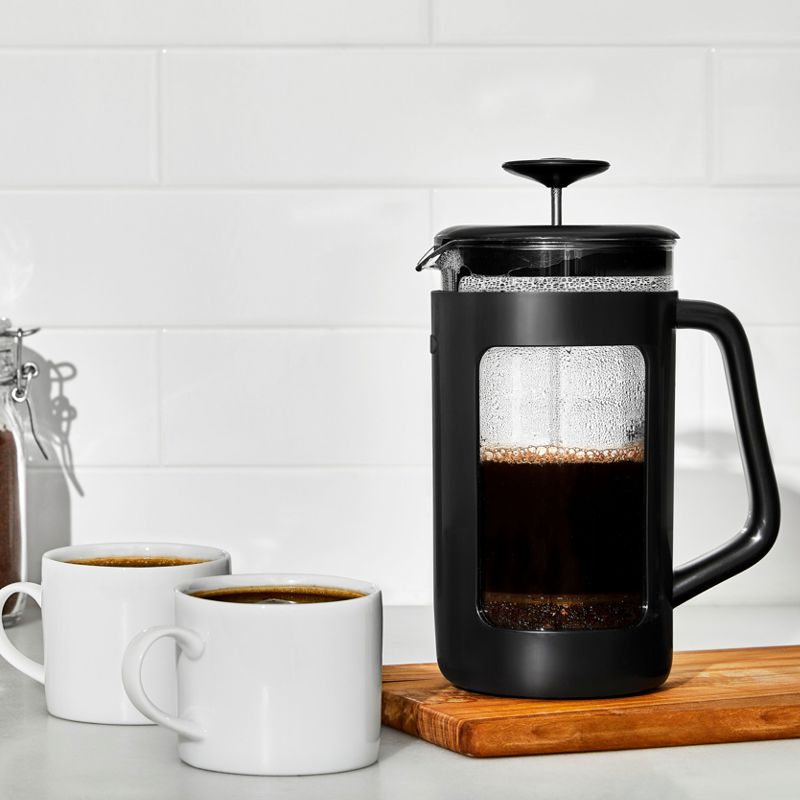 BREW 8-cup French Press with GroundsLifter™