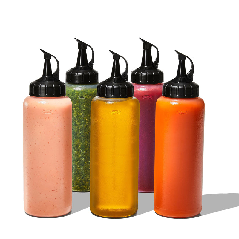 OXO Chef's Squeeze Bottles - set of 5