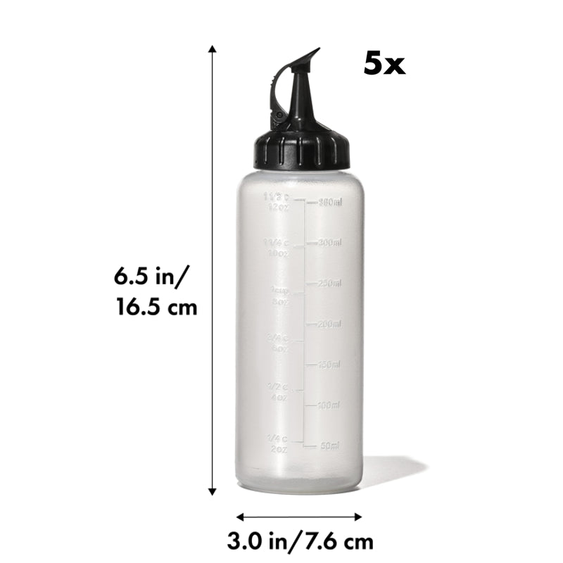 OXO Chef's Squeeze Bottles - set of 5