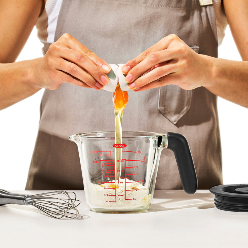 OXO Glass Measuring Cup with Lid - 2cups