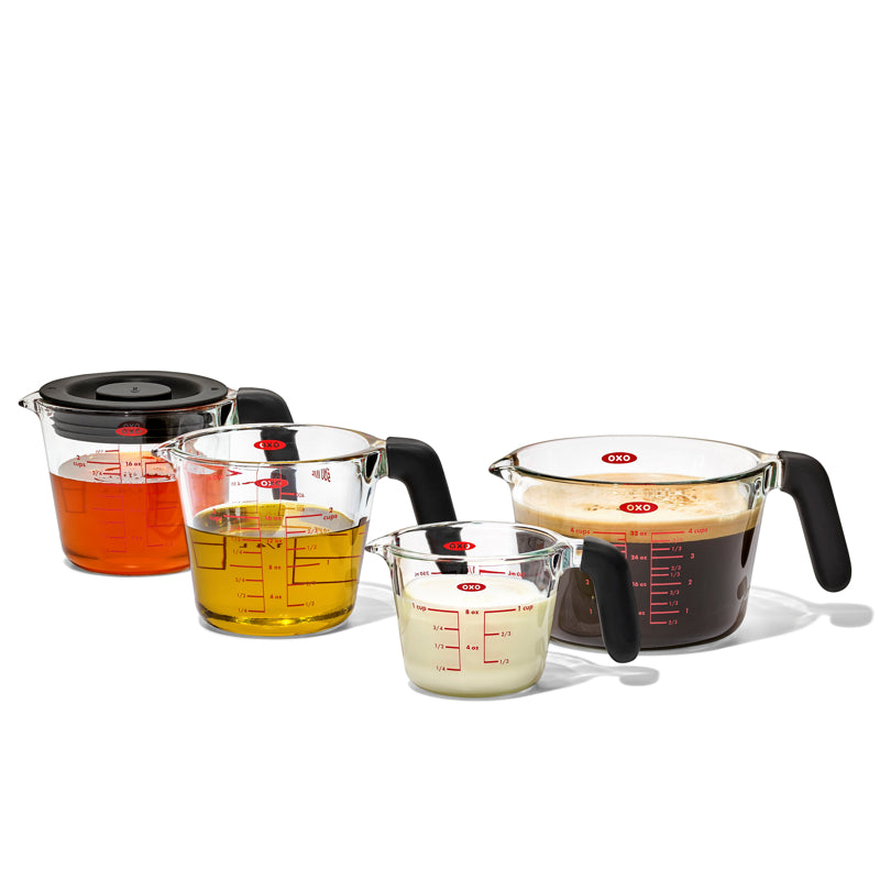 OXO Glass Measuring Cup with Lid - 2cups