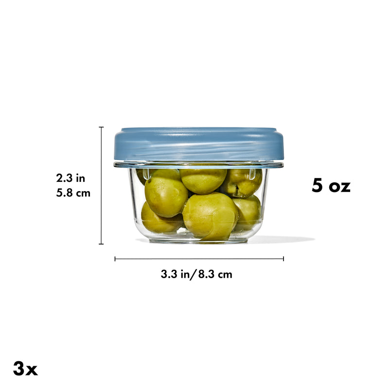 OXO TWIST & STACK 3-pack Container Set - 150 ml