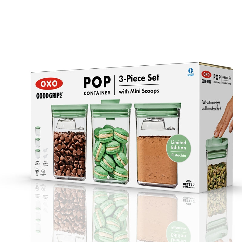 OXO POP 3-piece Container Set - LIMITED EDITION
