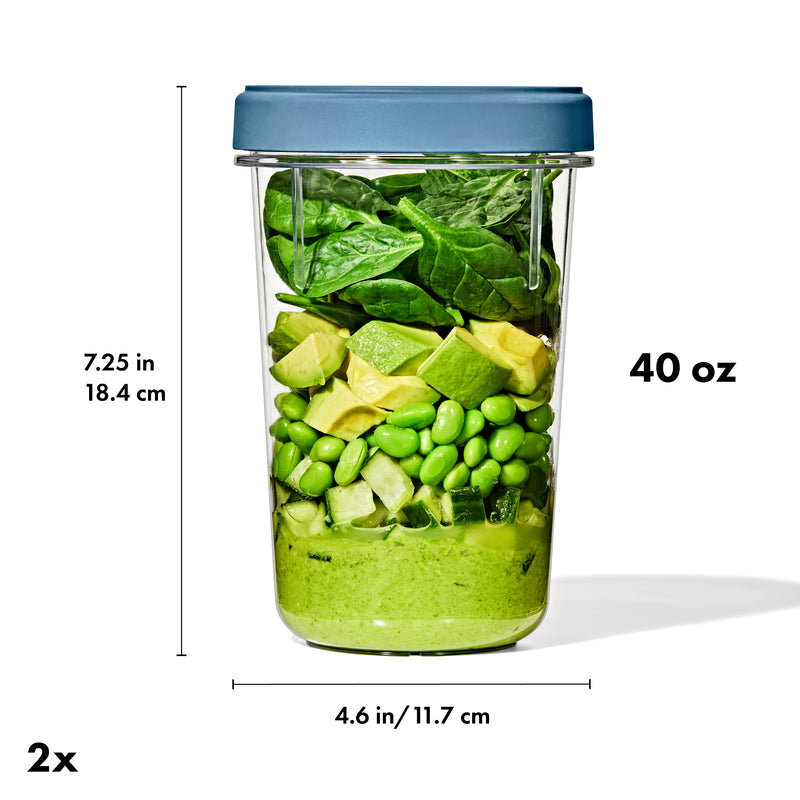 OXO TWIST & STACK 2-pack Container Set