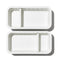 2pc Adjustable Drawer Bin Set