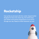 Asobu Bestie Bottle Rocketship