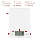 Arti Glass Kitchen Scale - Frost White