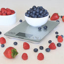 Arti Glass Kitchen Scale - Shiny Silver