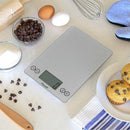 Arti Glass Kitchen Scale - Shiny Silver