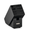 Wüsthof 9-Slot Black Ash Wood Knife Block
