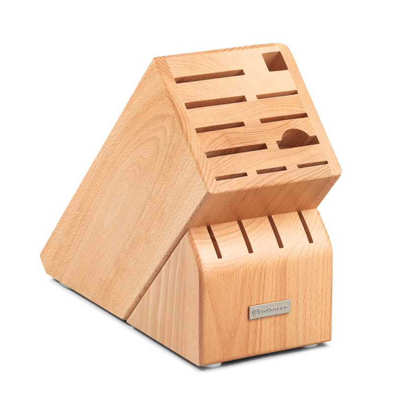 Wüsthof 15-Slot Natural Beech Knife Block