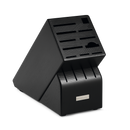 Wüsthof 15-Slot Ash Wood Knife Block in Black