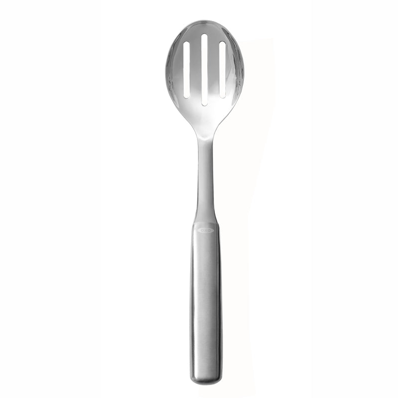 OXO STEEL SLOTTED SERVING SPOON