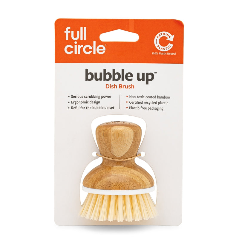 Full Circle BUBBLE UP™ Dish Brush