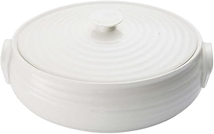 Sophie Conran White Oval Casserole Dish 3.5 pt/ 9"