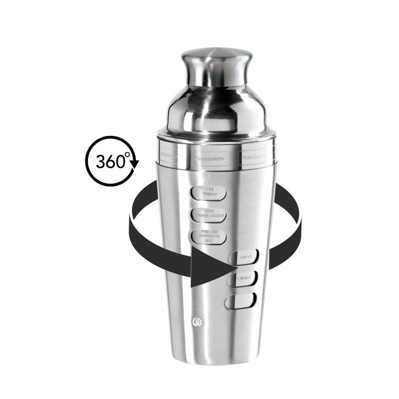 OGGI Bar™ Dial A Drink™ Cocktail Shaker