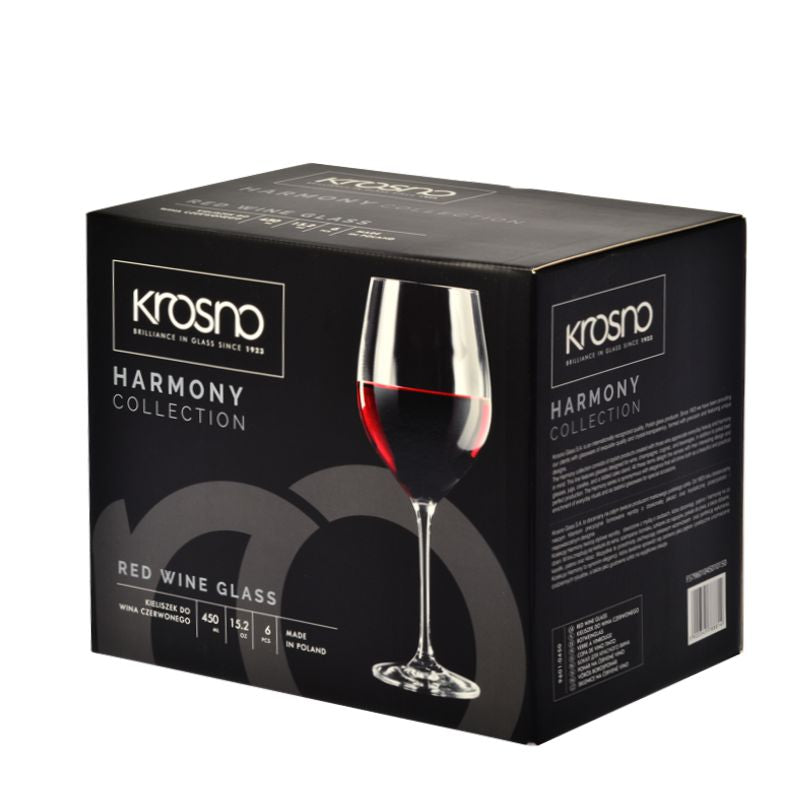 KROSNO - HARMONY Red Wine Glass Set