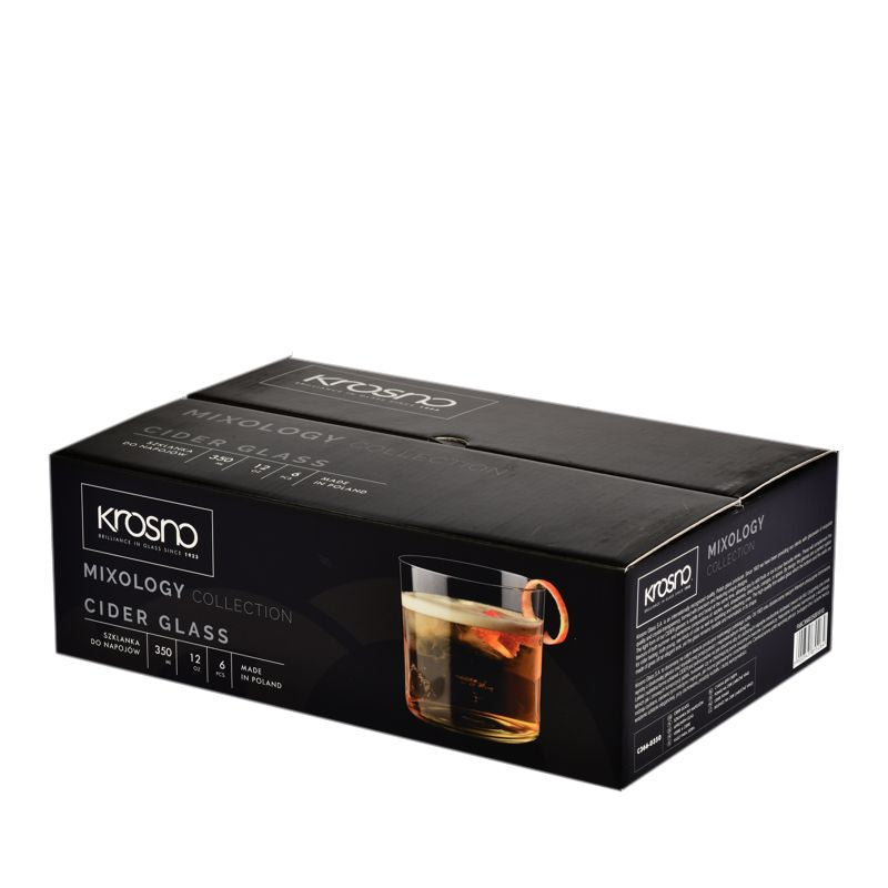 KROSNO - MIXOLOGY Glass Tumbler Set