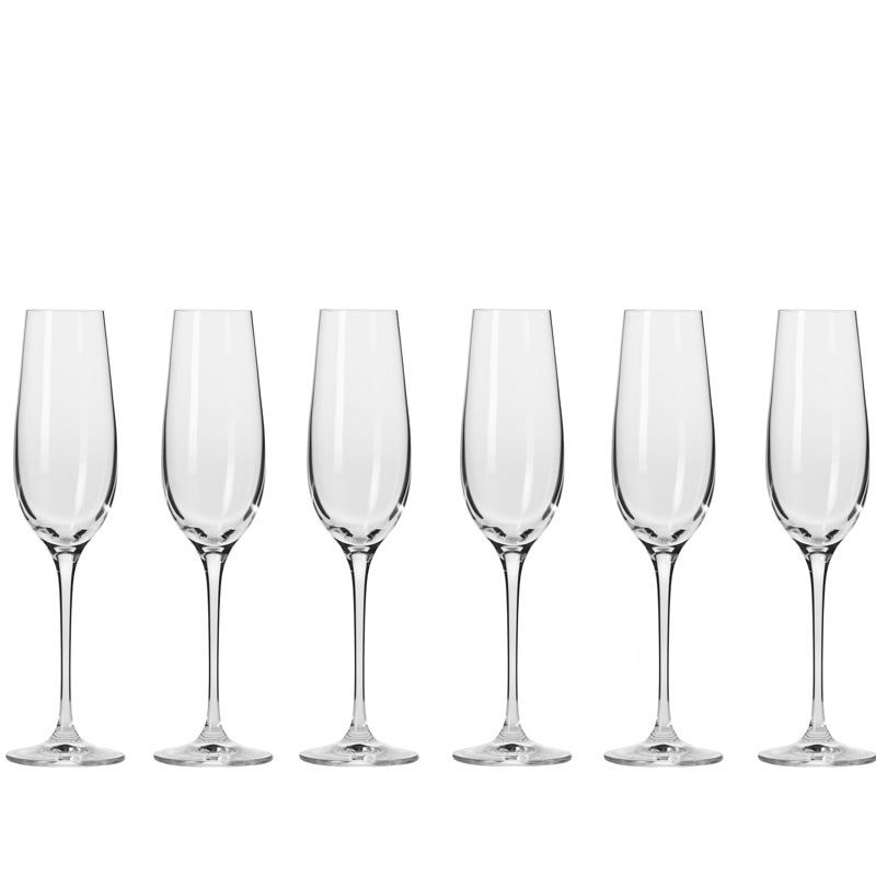 KROSNO - HARMONY Flute Glass Set