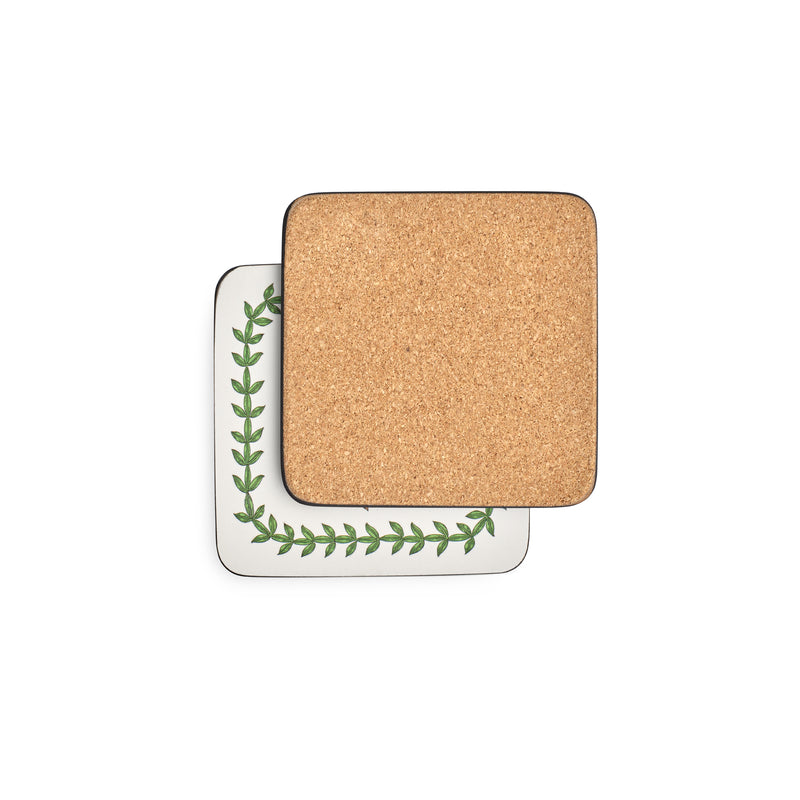 Botanic Garden Coasters 4" x 4" Set of 6