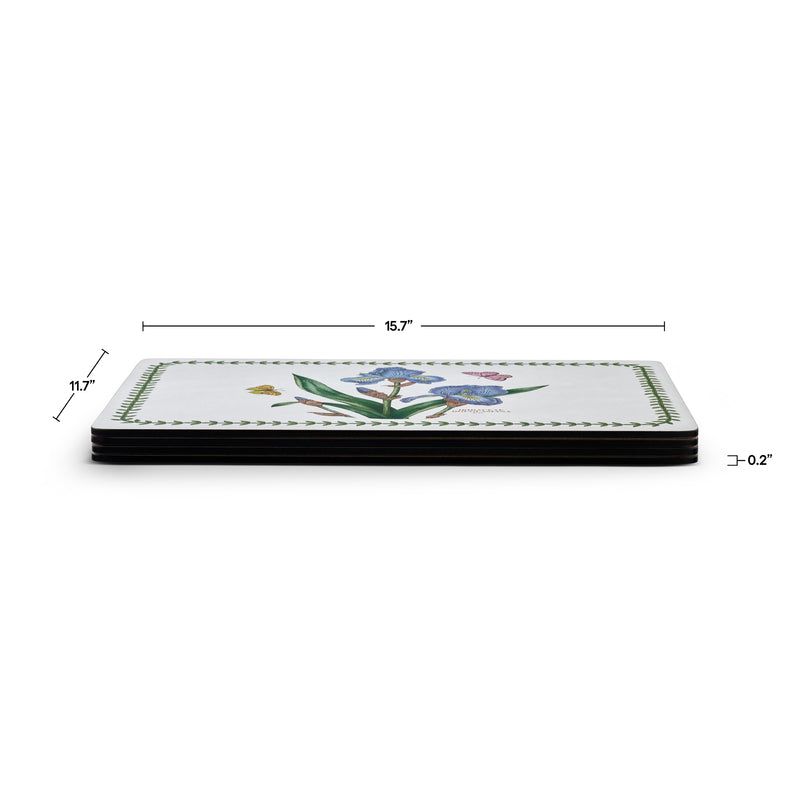 Botanic Garden Placemats 15.7 x 11.7" Set of 4