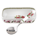Botanic Garden Dish With Slotted Spoon