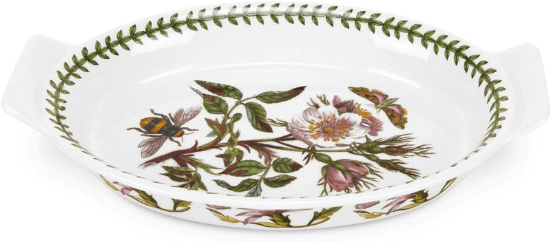 Botanic Garden Medium Oval Gratin Dish 10"