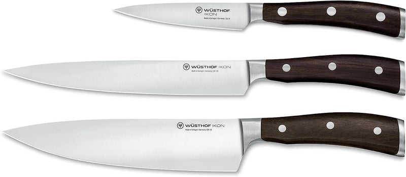 Wüsthof Ikon 3 pcs. Knife Set