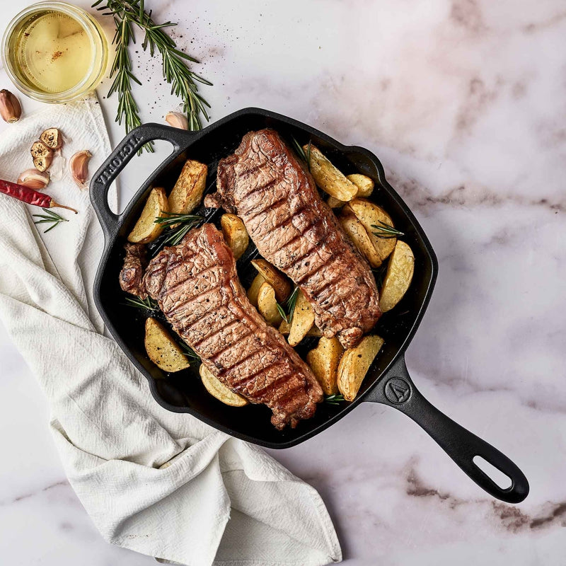 Victoria - Cast Iron Grill Pan 25 cm