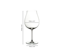 Riedel Veritas New World Pinot Noir / Nebbiolo / Rosé Champagne Glass Set of 2