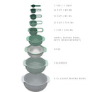 JJ Nest™ OPAL 9pc Food Preparation Set
