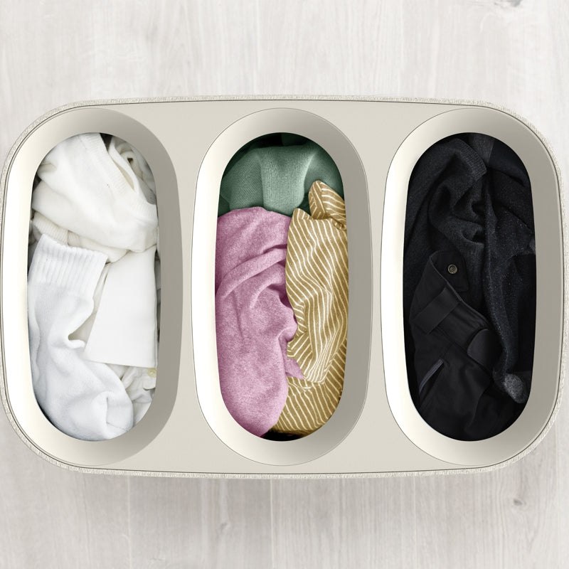 TotaTrio Easy-Empty Laundry Basket